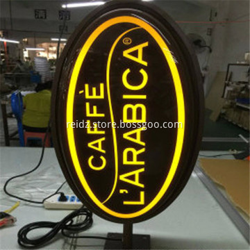 Wine and beer logo sign